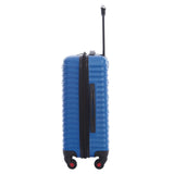 Travelers Club 6 Piece Orion Luggage and Travel Accessories Set, Blue