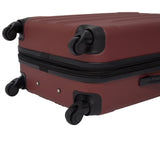 Travelers Club Chicago Hardside Expandable Spinner Luggage, Apple Butter, 3 Piece Set