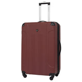 Travelers Club Chicago Hardside Expandable Spinner Luggage, Apple Butter, 3 Piece Set