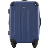 Travelers Club Chicago Hardside Expandable Spinner Luggage, Navy Blue, 22