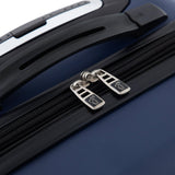 Travelers Club Chicago Hardside Expandable Spinner Luggage, Navy Blue, 22" Carry - On
