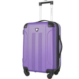 Travelers Club Chicago Hardside Expandable Spinner Luggage, Purple, 22" Carry - On