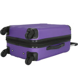 Travelers Club Chicago Hardside Expandable Spinner Luggage, Purple, 22" Carry - On