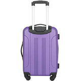 Travelers Club Chicago Hardside Expandable Spinner Luggage, Purple, 22" Carry - On