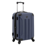 Travelers Club Chicago Hardside Expandable Spinner Luggages, Navy Blue, 5 Piece Set, TCL - 77995 - 410