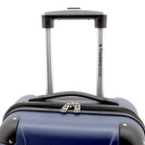 Travelers Club Chicago Hardside Expandable Spinner Luggages, Navy Blue, 5 Piece Set, TCL - 77995 - 410