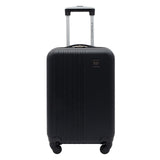 Travelers Club Cosmo Luggage, Black - 20, 20 - Inch