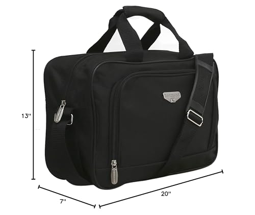 Travelers Club Euro 3 - Piece Carry - On Luggage Set, Black