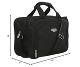 Travelers Club Euro 3 - Piece Carry - On Luggage Set, Black