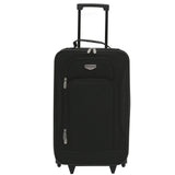 Travelers Club Euro 3 - Piece Carry - On Luggage Set, Black