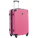 Travelers Club Midtown Hardside 4 - Piece Luggage Travel Set, Bubble Gum