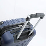 Travelers Club Midtown Hardside 4 - Piece Luggage Travel Set, Navy Blue
