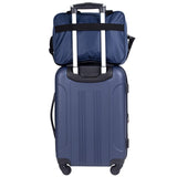 Travelers Club Midtown Hardside 4 - Piece Luggage Travel Set, Navy Blue