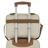 Travelers Club Midtown Hardside 4 - Piece Luggage Travel Set, Vanilla
