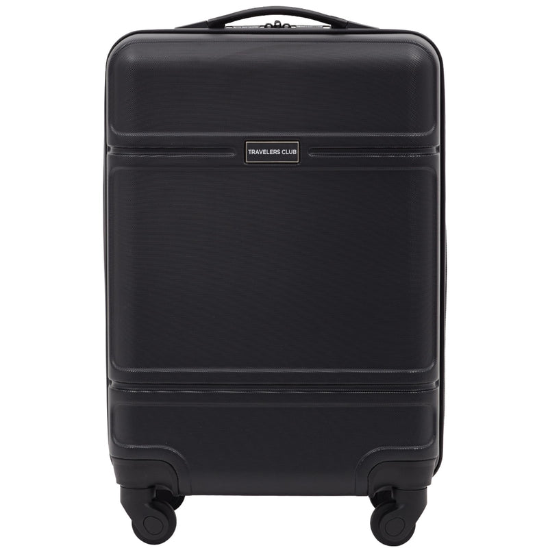Travelers Club Skyline 22" Carry - On Spinner Luggage, Black