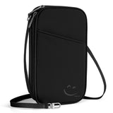 Travelkin 2-in-1 Passport Holder & Travel Organizer for Family with RFID Blocking, Multiple Passport Wallet for Men Women, Travel document holder for Credit Cards, Cash, and Electronic Essentials
