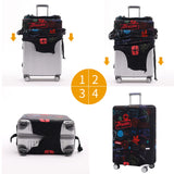 TRAVELKIN more than travel Luggage Cover Suitcase Cover Suitcase Protector Fit 29 - 32 Inch Luggage