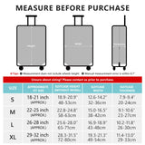 TRAVELKIN more than travel Luggage Cover Suitcase Cover Suitcase Protector Fit 29 - 32 Inch Luggage