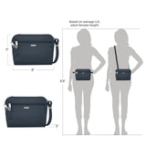 Travelon Anti - Theft Classic Convertible Crossbody & Waist Pack
