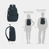 Travelon Anti-Theft Classic Convertible Sling Backpack