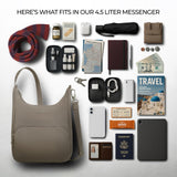 Travelon Anti - Theft Classic Essential Messenger Bag