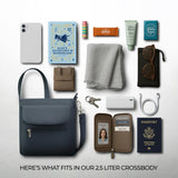 Travelon Anti - Theft Classic Mini Shoulder Bag