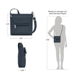 Travelon Anti - Theft Classic Mini Shoulder Bag