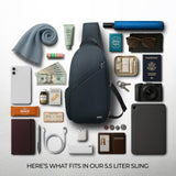 Travelon Anti - Theft Classic Sling Bag