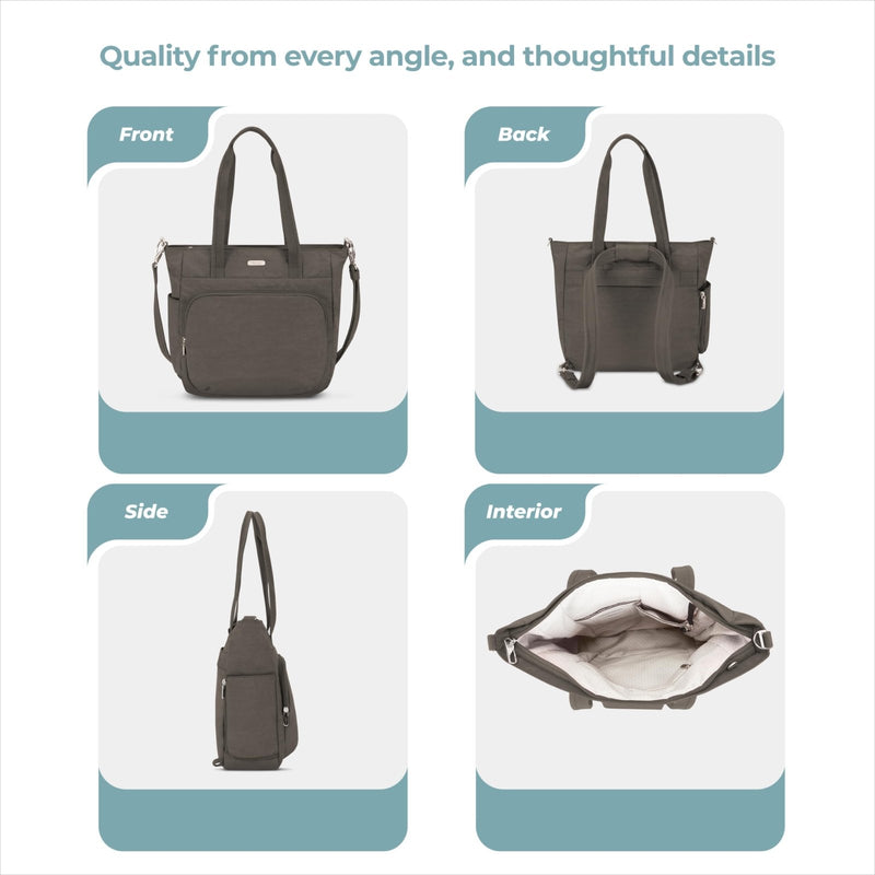Travelon Anti - Theft Essentials Convertible Backpack/Tote