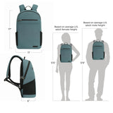 Travelon Anti - Theft Metro Backpack with RFID blocking pouch/NEW HARDWARE