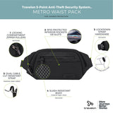 Travelon Anti - Theft Metro Waist Pack
