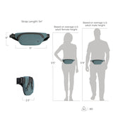 Travelon Anti - Theft The Voyages Waist Pack