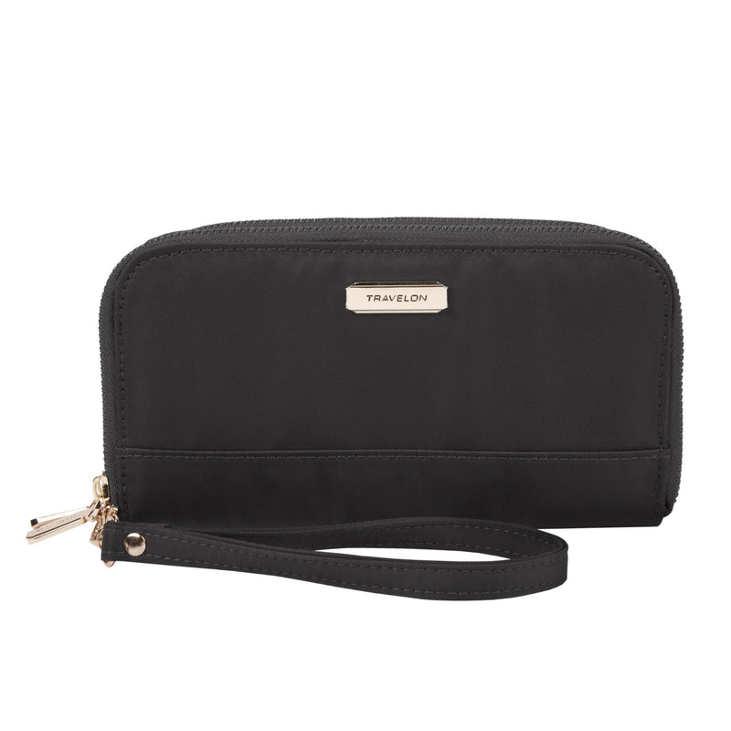 Travelon RFID Blocking Double Zip Wallet