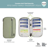 Travelon RFID Blocking Family Passport Wallet