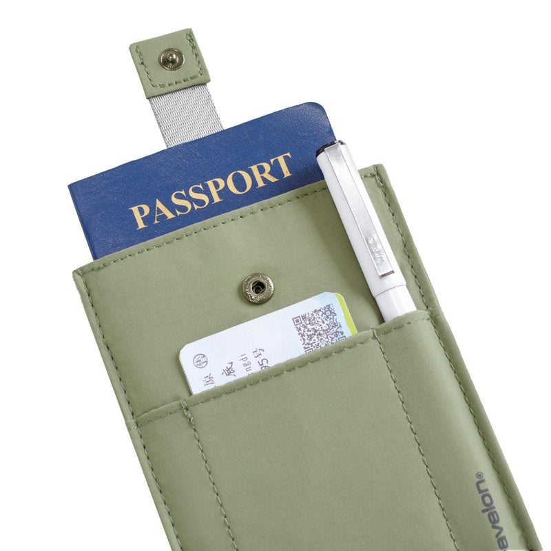 Travelon RFID Blocking Pull Out Passport holder