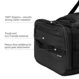 Travelpro Altitude Convertible Duffel/Backpack 56L, Water Resistant, Work, Business, Men and Women, Jet Black
