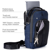 Travelpro Altitude Crossbody 6L, Water Resistant, Work, Business, Men and Women, Aviator Navy