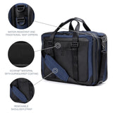 Travelpro Altitude Full Expansion Brief, Business Bag, 16 Inch Laptop, Work, Travel, Water Resistant, Men and Women, Aviator Navy