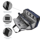 Travelpro Altitude Full Expansion Brief, Business Bag, 16 Inch Laptop, Work, Travel, Water Resistant, Men and Women, Aviator Navy