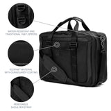 Travelpro Altitude Full Expansion Brief, Business Bag, 16 Inch Laptop, Work, Travel, Water Resistant, Men and Women, Jet Black