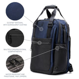 Travelpro Altitude Medium Expandable Travel Laptop Backpack 25 - 30L, 16 Inch Laptop, Water Resistant, Work, Business, Men and Women, Aviator Navy