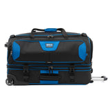 Travelpro Bold Drop Bottom Wheeled Rolling Duffel Bag, Blue/Black, 30 - Inch