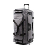 Travelpro Bold Drop Bottom Wheeled Rolling Duffel Bag, Grey/Black, 30 - Inch