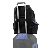 Travelpro Bold Lightweight Rugged Backpack, Fits up to 15.6 inch laptop and tablet sleeve, Blue/Black