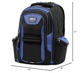 Travelpro Bold Lightweight Rugged Backpack, Fits up to 15.6 inch laptop and tablet sleeve, Blue/Black