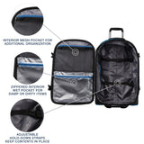 Travelpro Bold Softside 2 - Piece Set — Expandable 2 - Wheel Upright Carry - On Luggage with Backpack, Blue/Black