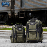 Travelpro Bold Softside 2 - Piece Set — Expandable 2 - Wheel Upright Carry - On Luggage with Backpack, Blue/Black