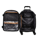Travelpro Bold Softside Expandable Carry on Spinner Luggage, Carry on 21 - Inch, Grey/Black