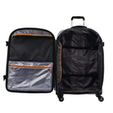 Travelpro Bold Softside Expandable Check in Spinner Luggage, Check in 26 - Inch, Grey/Black