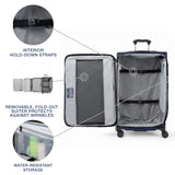 Travelpro Crew Classic Lightweight Softside Expandable Checked Luggage, 8 Wheel Spinner Suitcase, TSA Lock, Men and Women, Checked Large 29 - Inch, Patriot Blue